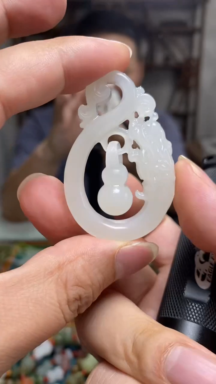 和田玉未镶嵌颈饰120