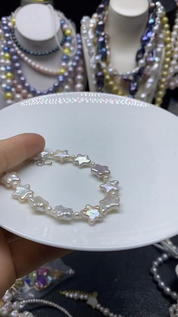 颈饰未镶嵌淡水珍珠多人手链