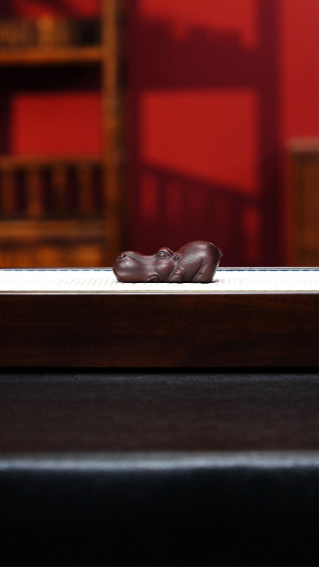 宜兴紫砂 茶宠 河马 h563