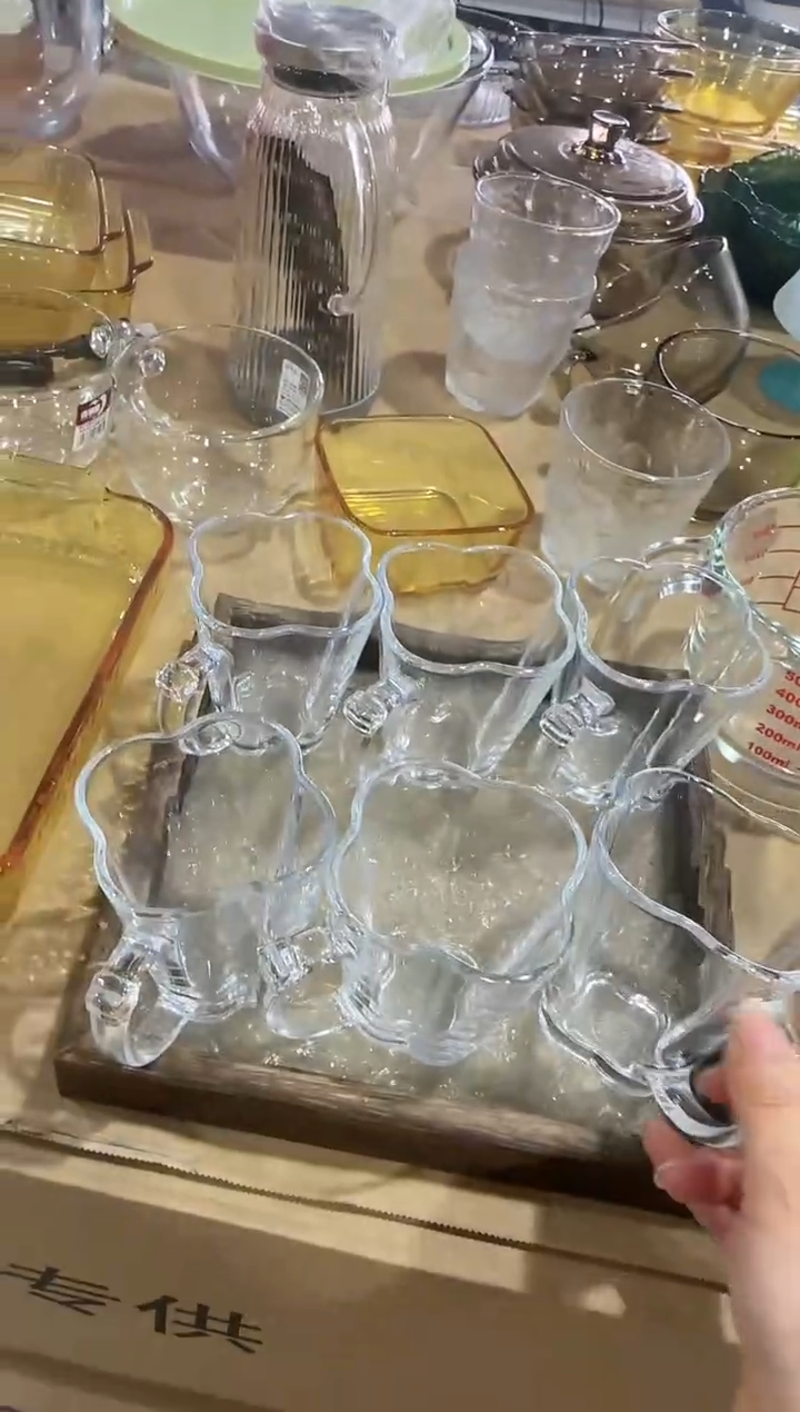 【闪购商品】玻璃无盖款直播专属六只单杯