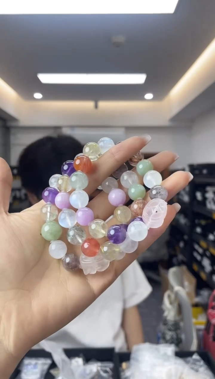 ·未镶嵌水晶多样性一件发货