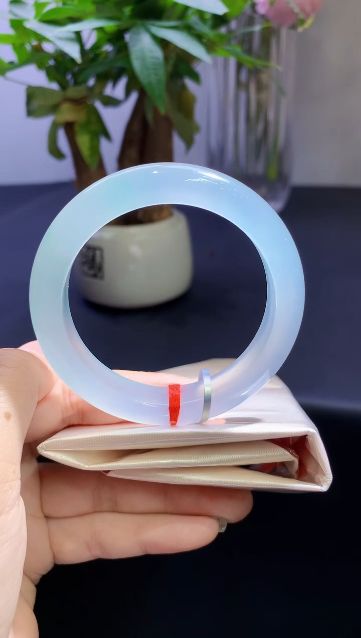 未镶嵌手镯翡翠翡翠手镯圈口54.4-t169-全款55万-定金2万