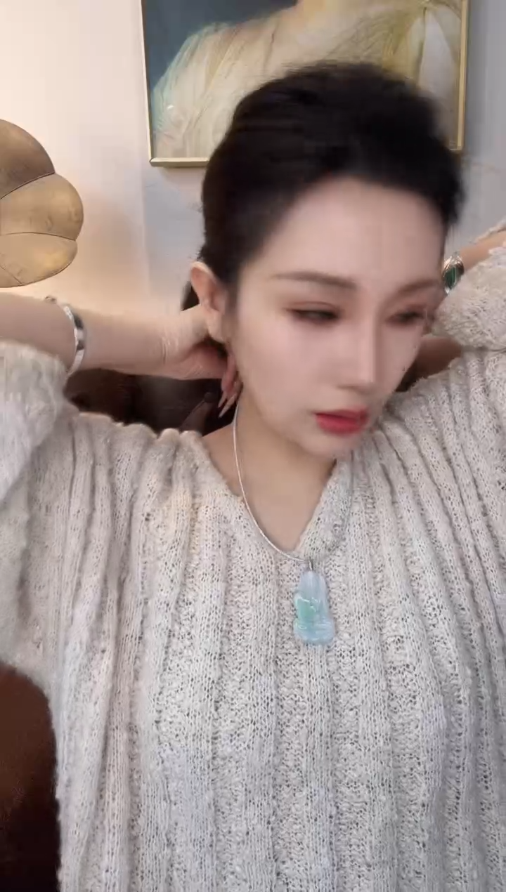 颈饰未镶嵌翡翠X*翡翠E502