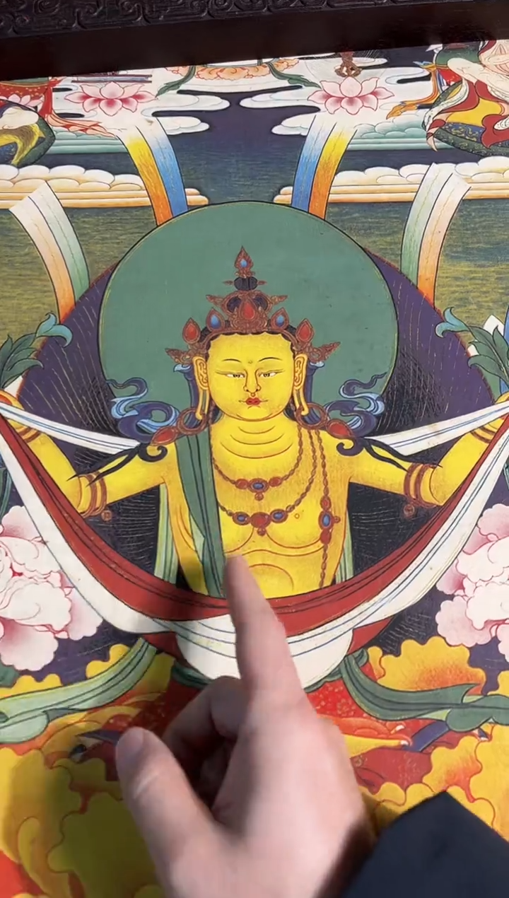 卷轴画天天的唐卡tk160