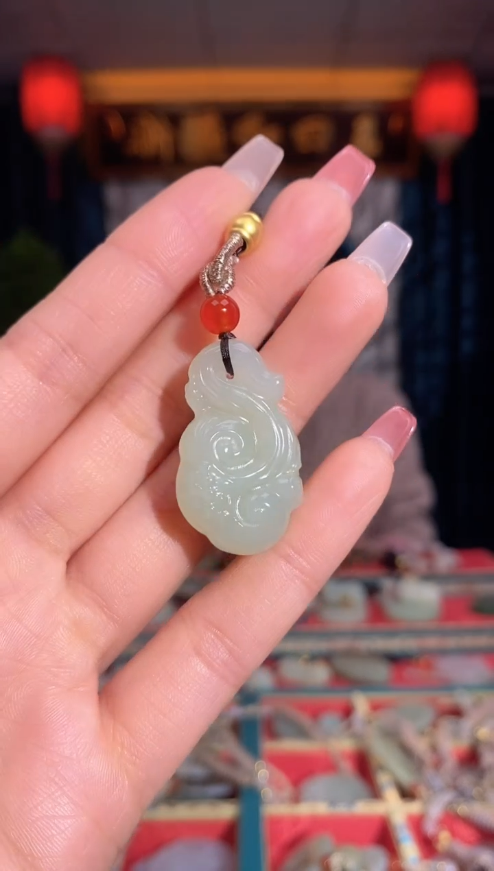 【闪购商品】和田玉挂件未镶嵌如意
