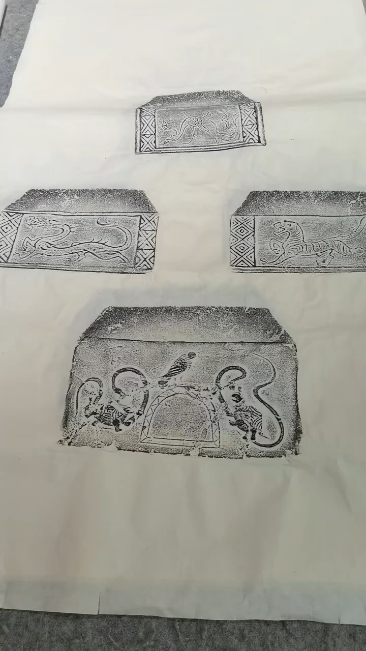 【闪购商品】昌化石印石四神拓片