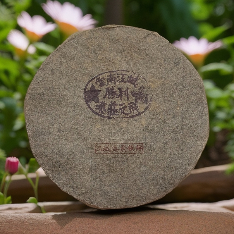 LG442-江城无飞铁饼 生茶 357g