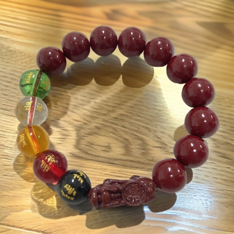 含辰砂工艺品C87 精品手串 （无礼盒）