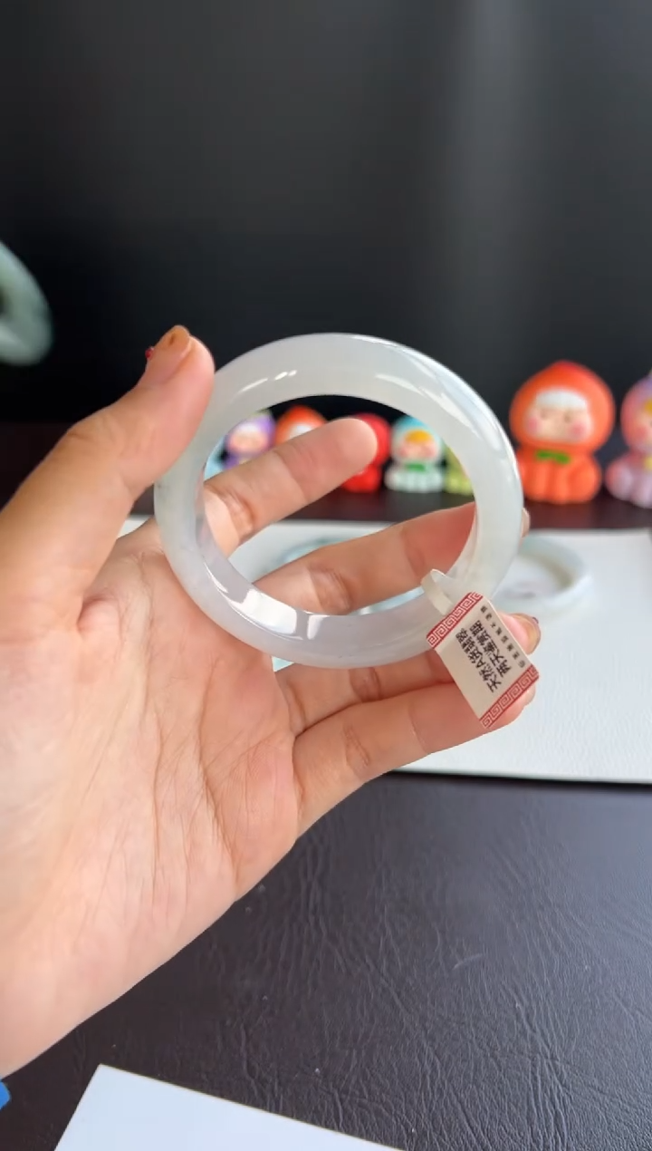 未镶嵌手镯翡翠48号54.3*12.3*8.7