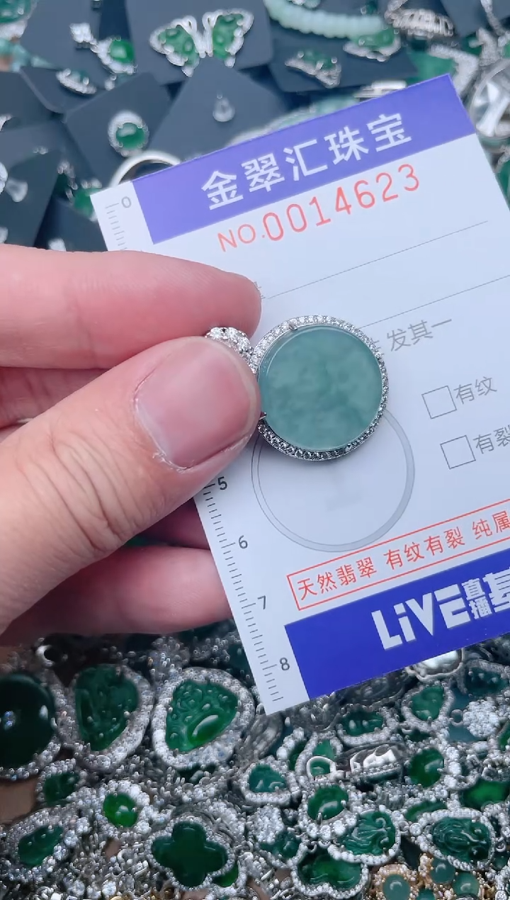 【闪购商品】翡翠颈饰未镶嵌14623....