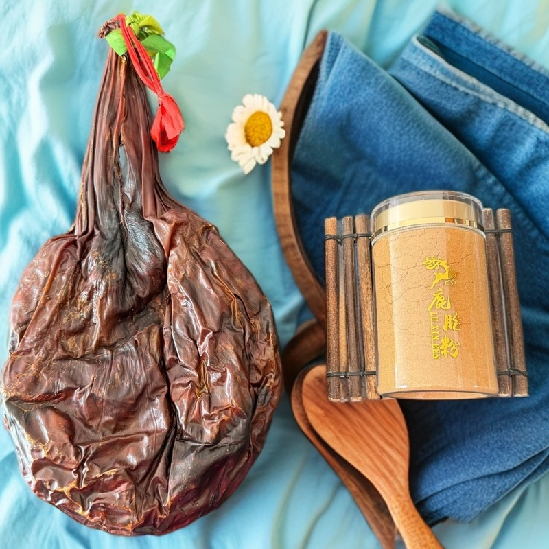 梅花鹿鹿胎粉二孩儿备孕女性滋补东北特产