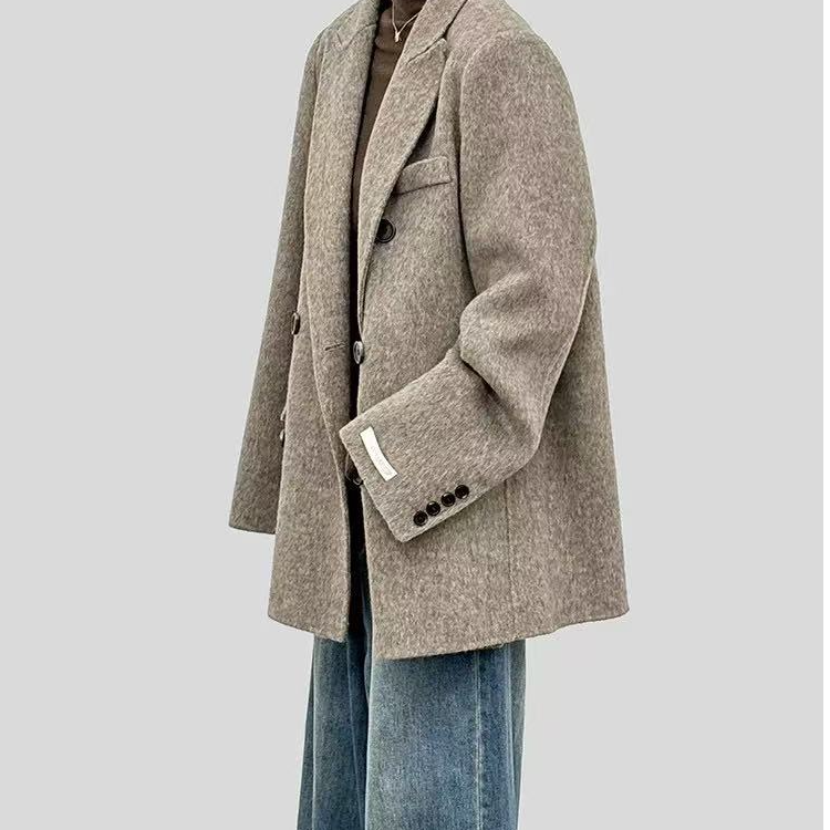 XIE4   韩版时尚显瘦情侣外套0298