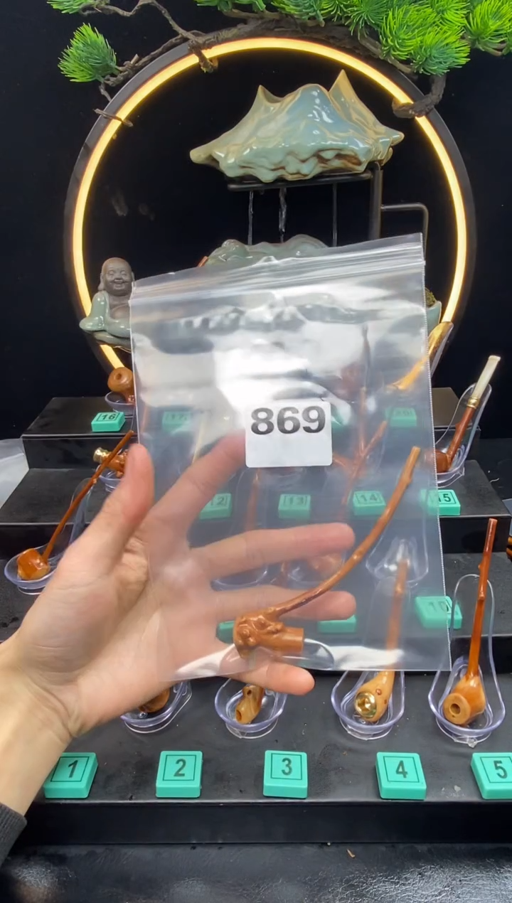 【闪购商品】黑果木檬子木烟斗