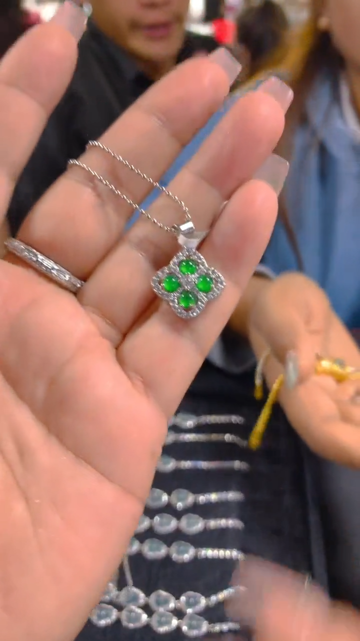 【闪购商品】翡翠吊坠(赠链)未镶嵌0078866648多样性发其一