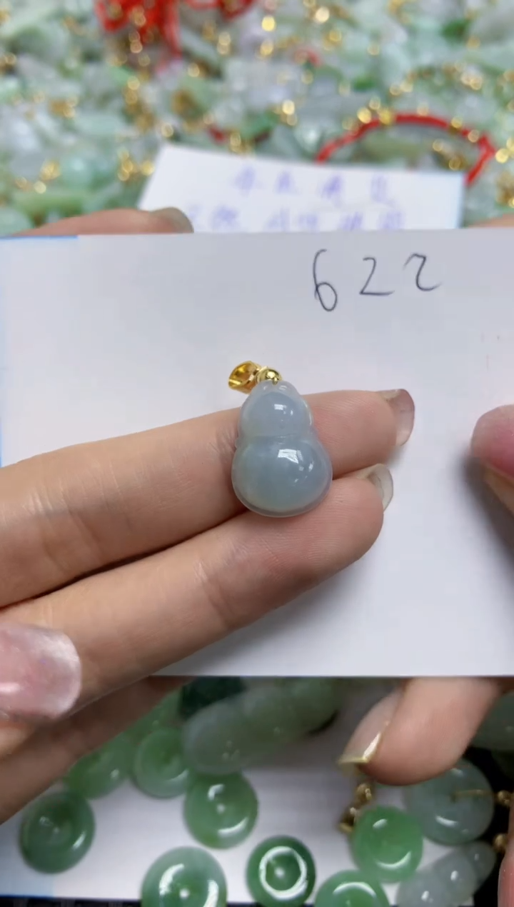 【闪购商品】翡翠颈饰合金  天然A货翡翠