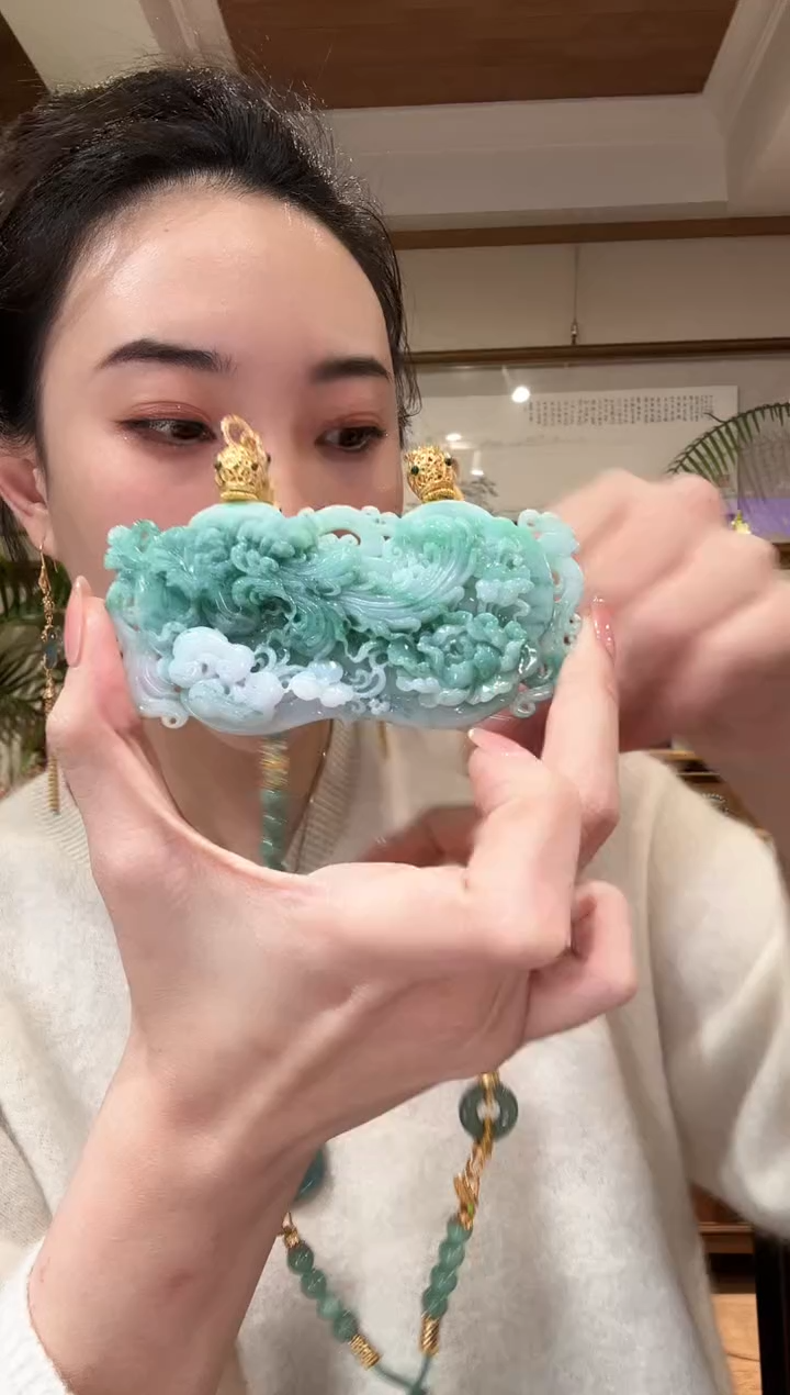 【闪购商品】翡翠颈饰未镶嵌国风