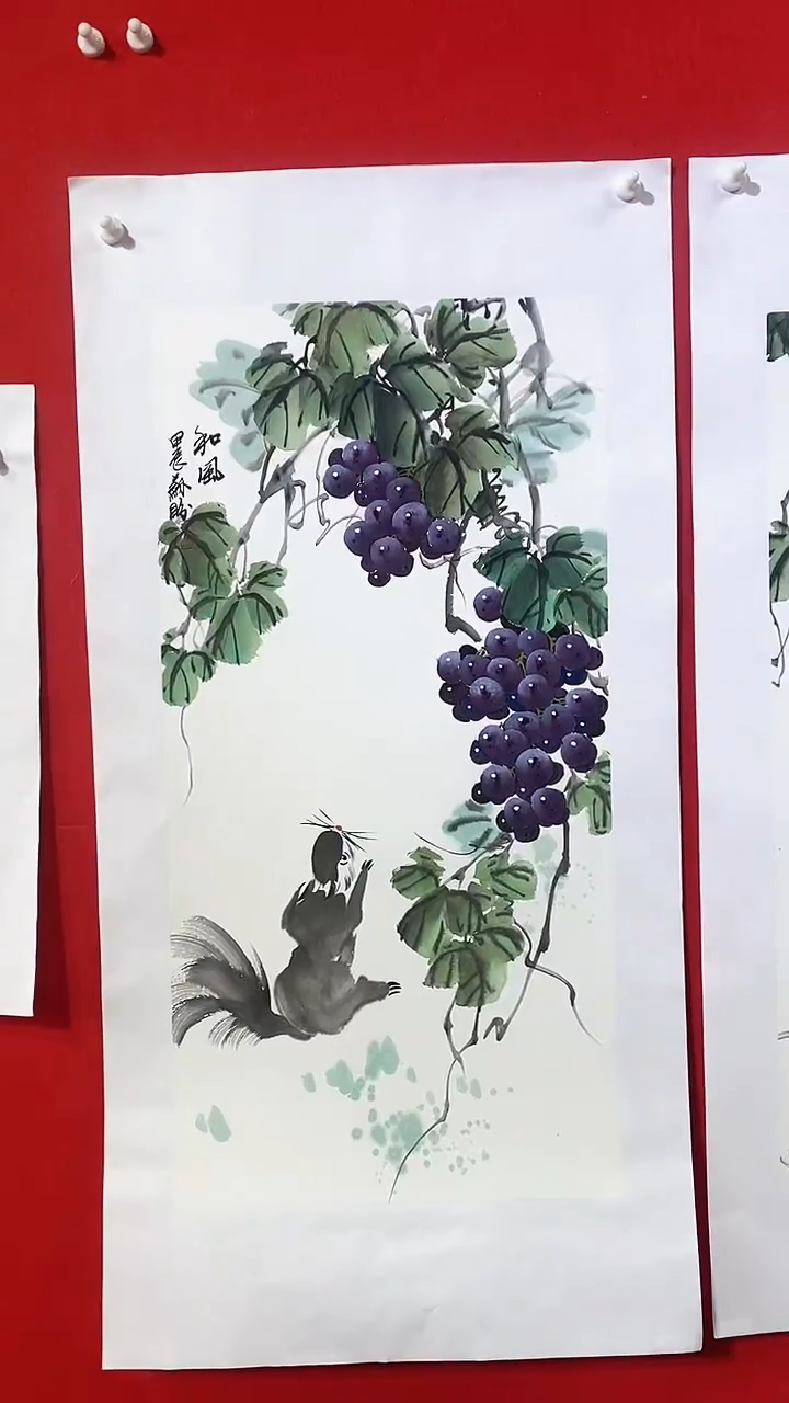 【闪购商品】国画sp402杰苏盼老师作品