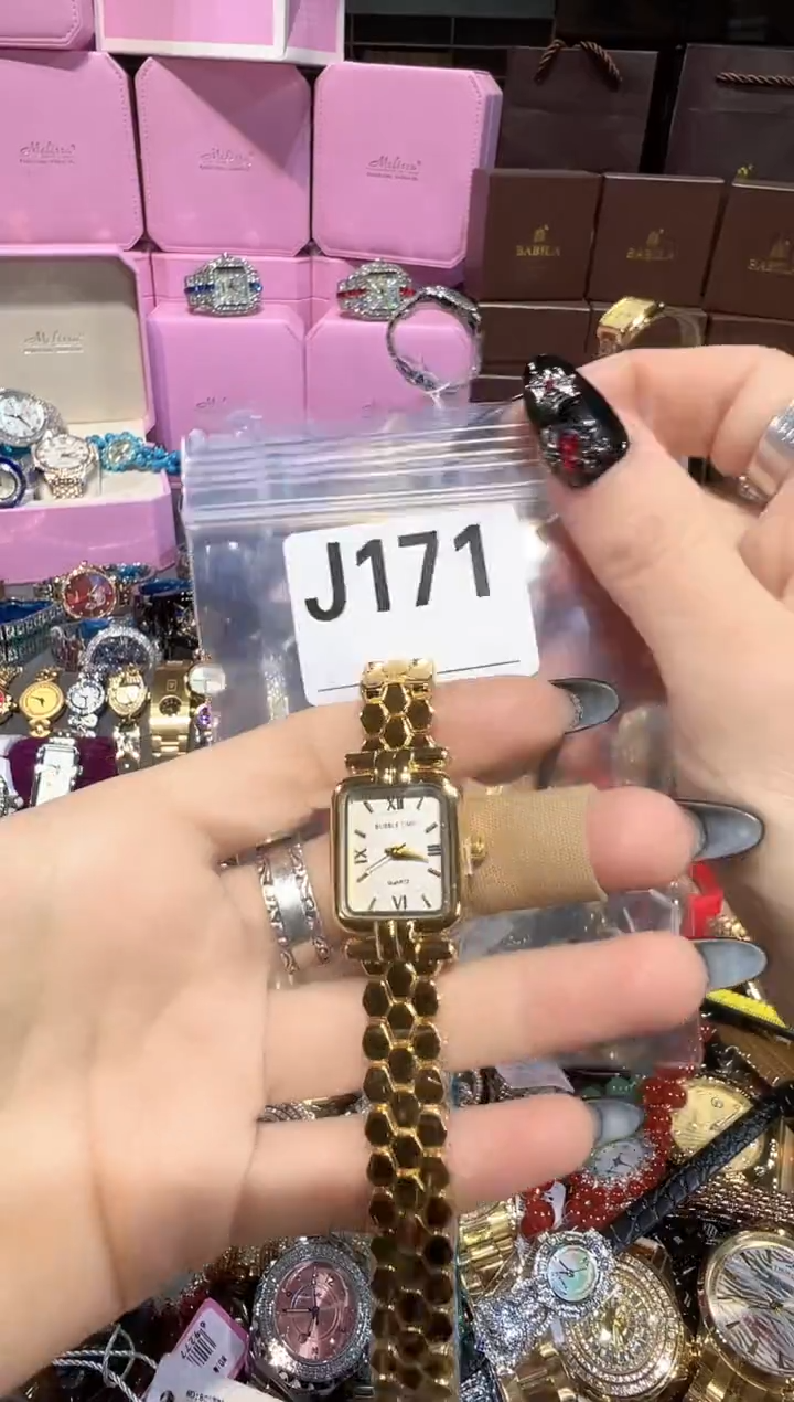 石英机芯不锈钢不锈钢直播定闪专用