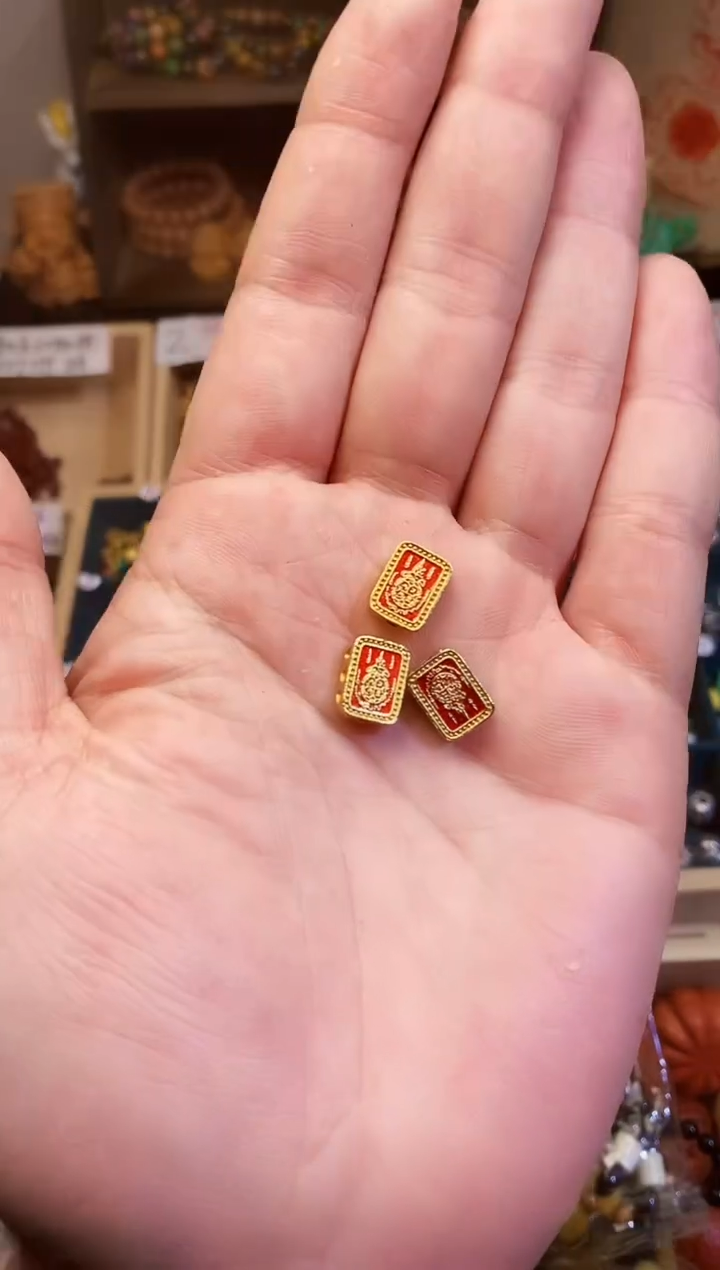 【闪购商品】非洲檀香手串/手链扎基红底