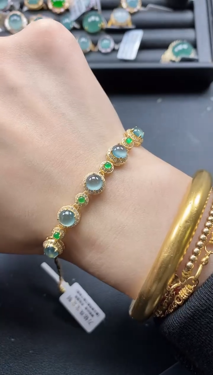 【闪购商品】翡翠戒指银S925镶嵌1111