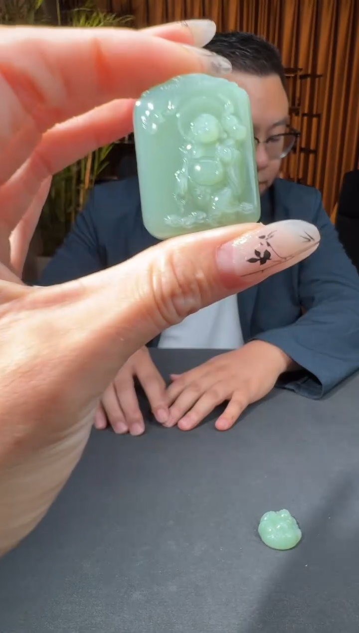 和田玉未镶嵌颈饰128潘老师5.24多样性拍一发一