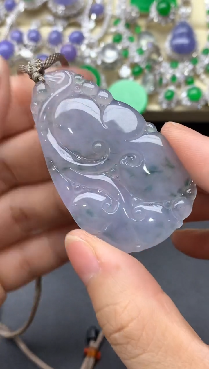 颈饰未镶嵌翡翠127-中国好珍宝