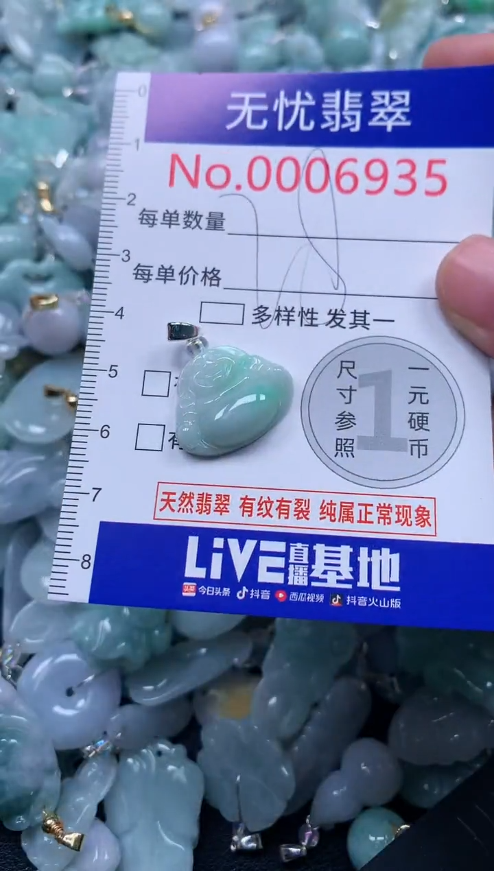 颈饰未镶嵌翡翠6935