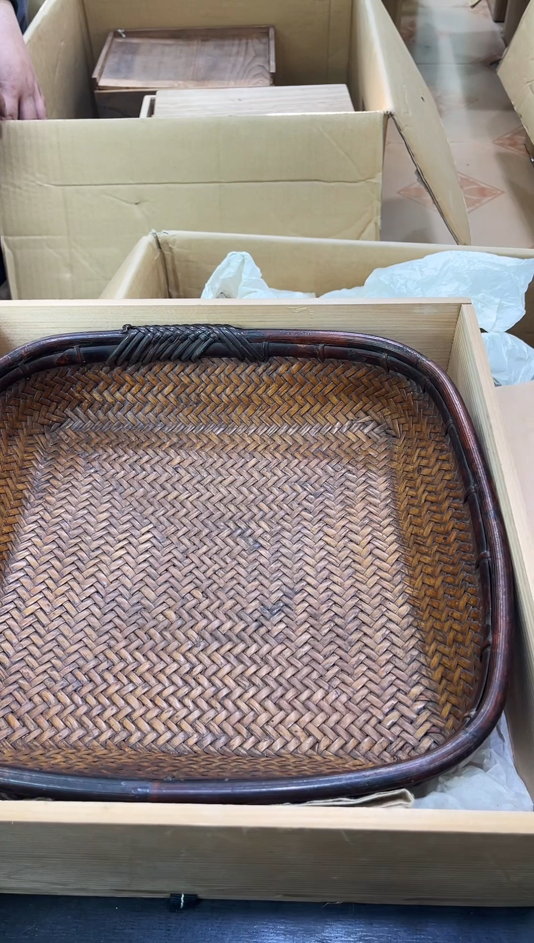 竹如图所示 阁集工艺品