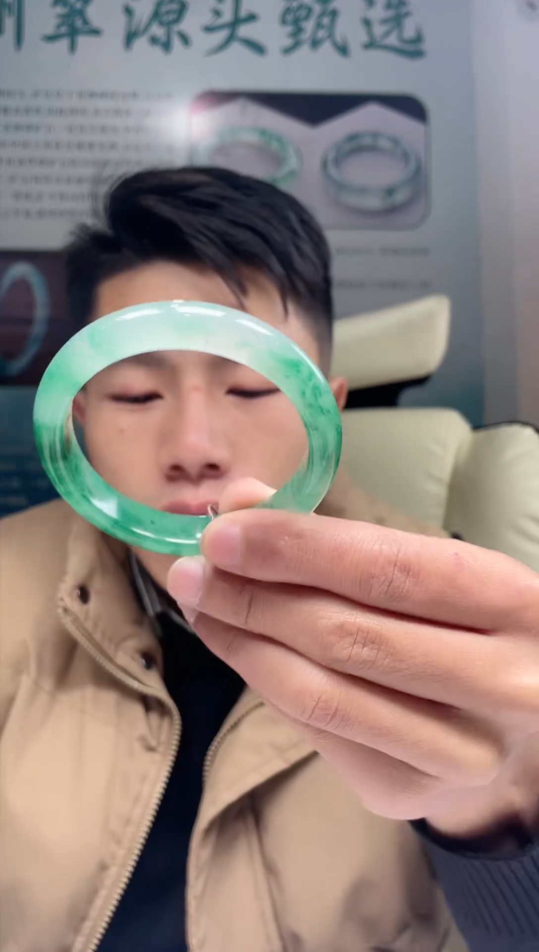 【闪购商品】石英质玉手镯未镶嵌非洲翠手镯多样性发货