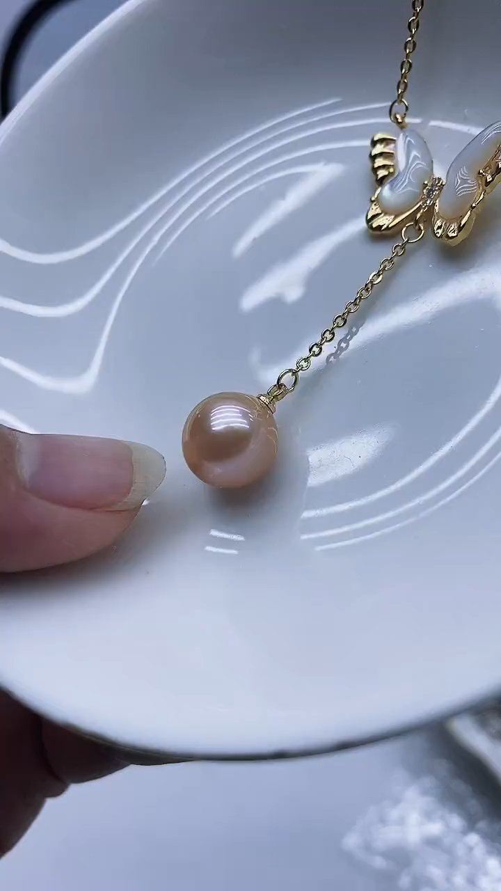 项链未镶嵌淡水珍珠项链