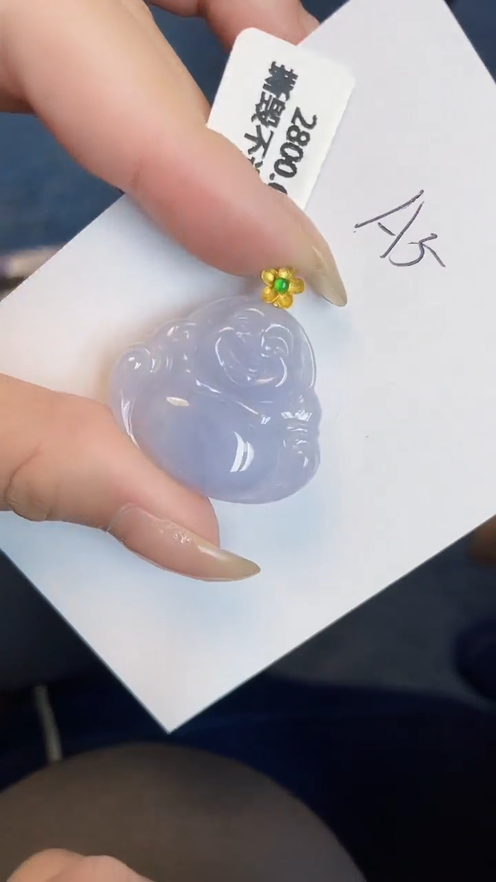 【闪购商品】翡翠吊坠(不含链)18K金镶嵌000000000