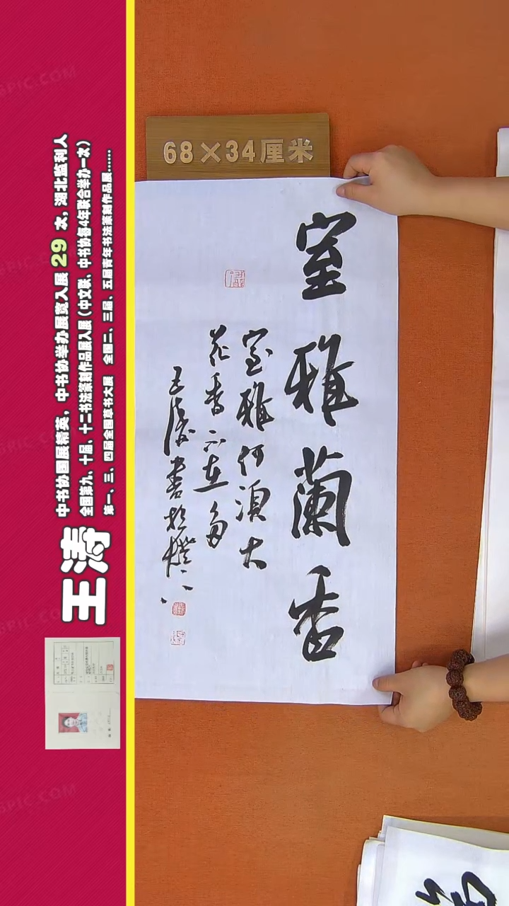 【闪购商品】书法178王涛书法作品
