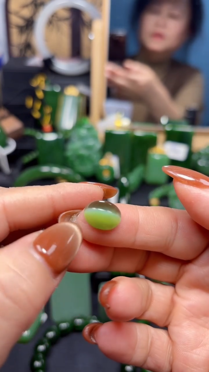 【闪购商品】和田玉（碧玉）挂件未镶嵌1