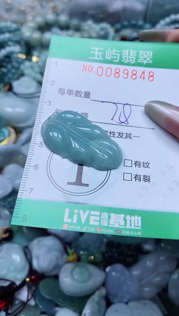 【闪购商品】翡翠颈饰未镶嵌闪购0089848