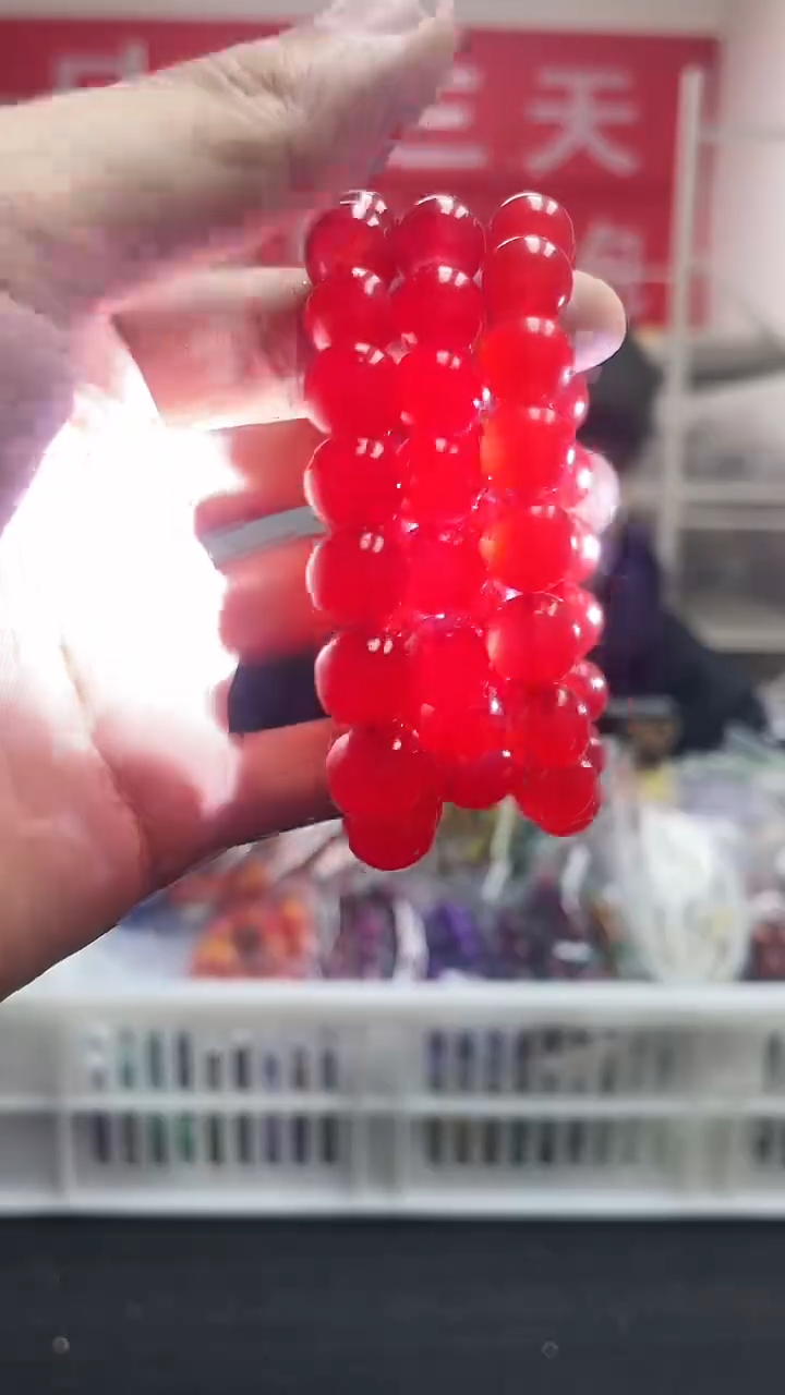 【闪购商品】玛瑙/玉髓手链未镶嵌精美手串87
