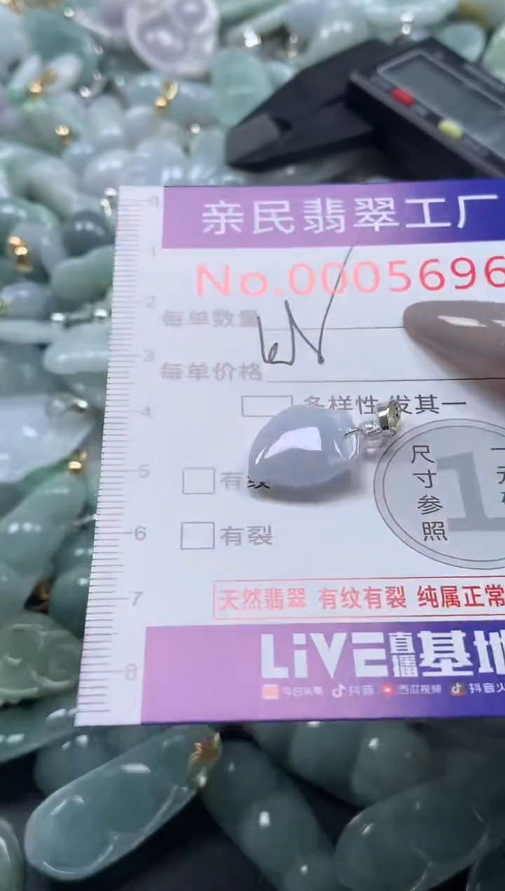 颈饰未镶嵌翡翠5696