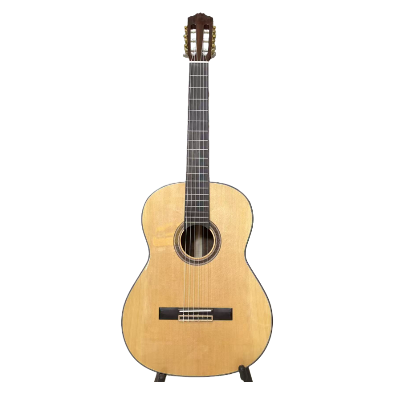 39寸古典面板红松实木侧背玫瑰木单板吉他