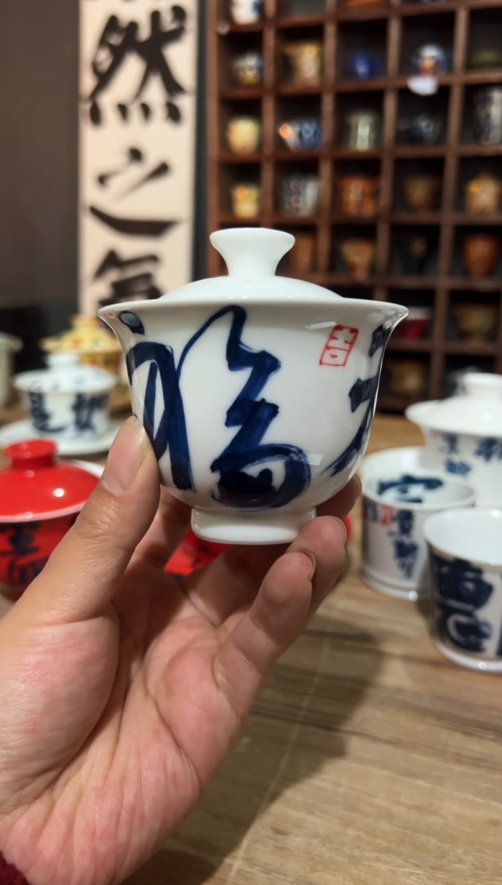 【闪购商品】观云听雨原创手绘瓷器