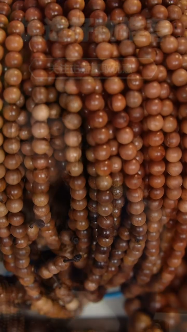 【闪购商品】檀香木手串/手链老山檀0.6多圈108颗多样式发其一瑕疵