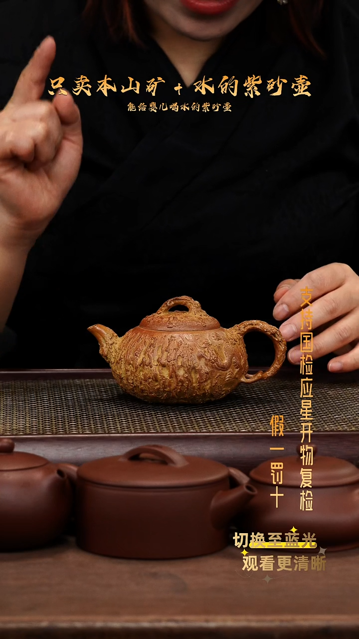 茶壶紫砂柴烧隐龙供春