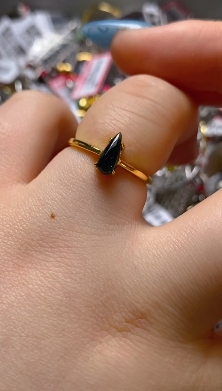 银S925镶嵌戒指翡翠百内无证书