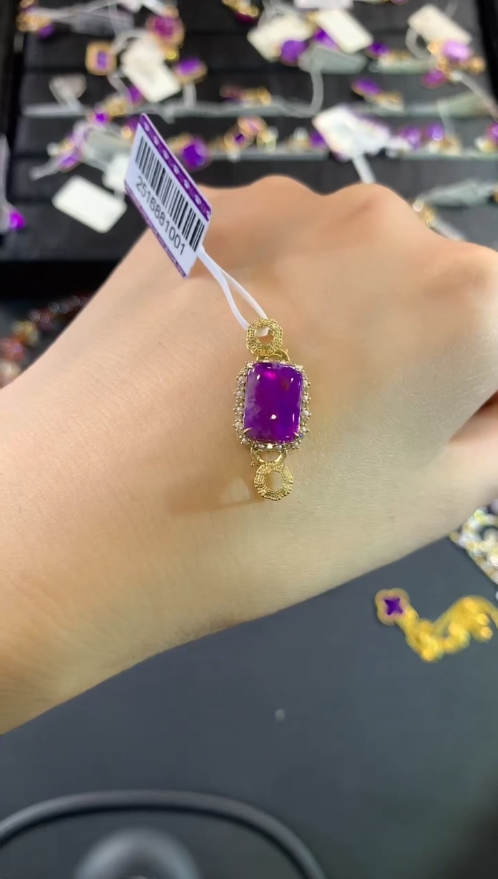 【闪购商品】苏纪石（舒俱来）.18K金镶嵌舒俱来饰品