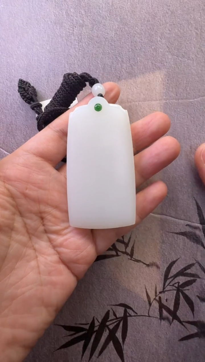 【闪购商品】和田玉无事牌未镶嵌无事牌