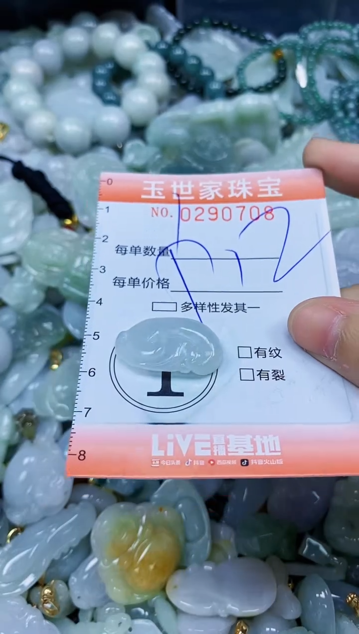 翡翠未镶嵌颈饰闪购0290708