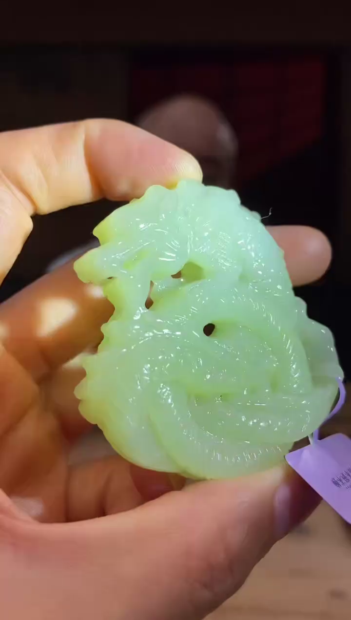 和田玉未镶嵌颈饰d063