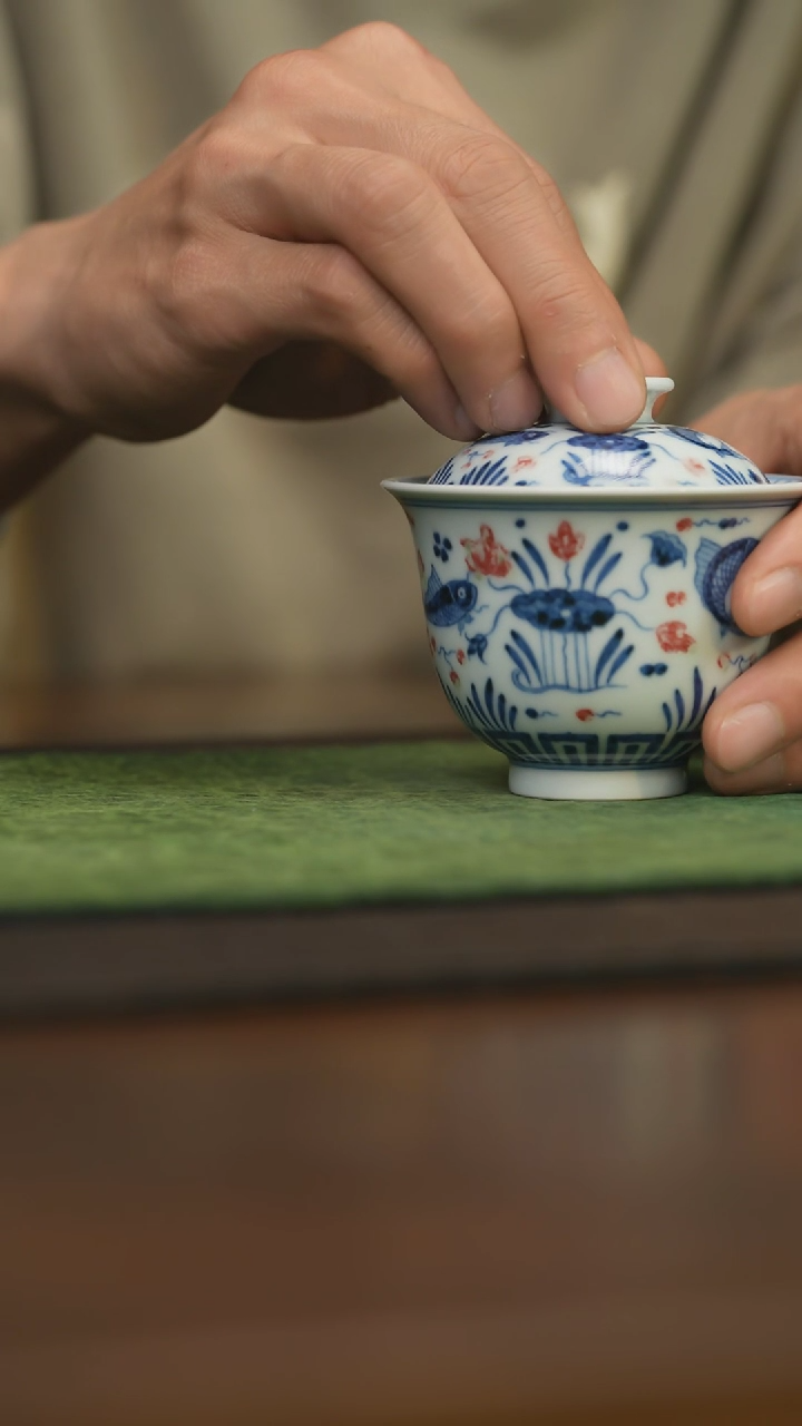 【闪购商品】杯柴窑青花破价福利