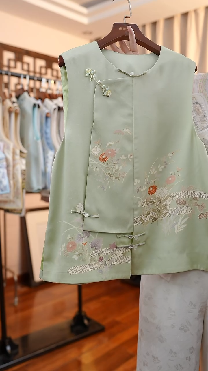 刺绣桑蚕丝非遗苏绣服饰