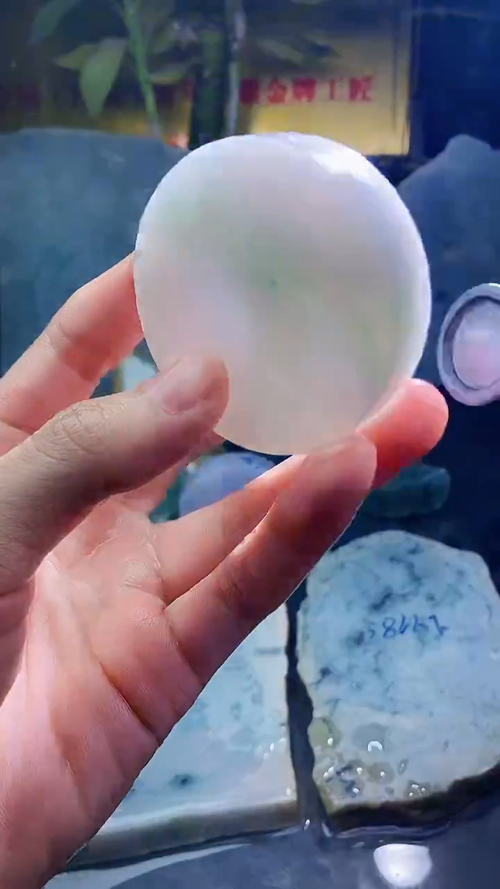 未镶嵌挂件翡翠小雨22