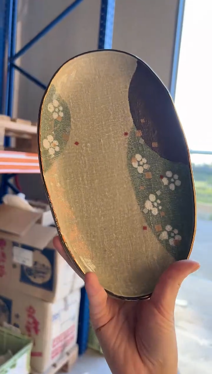 瓷片（D）平安 パスタ皿（D）平安 パスタ皿