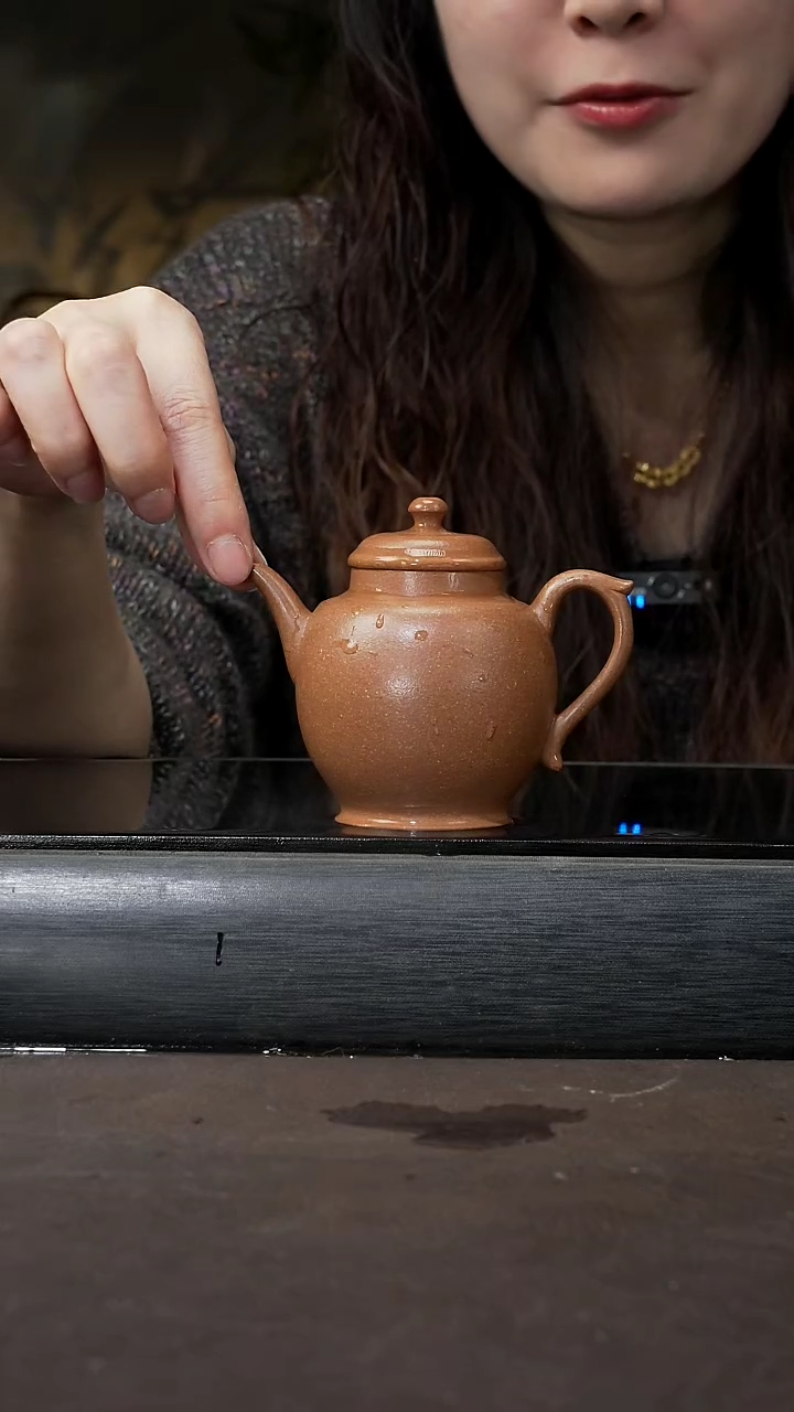 【闪购商品】紫砂茶壶降坡泥 宫灯 150cc 059